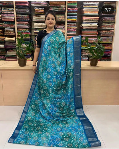 DOLA SILK JACQUARD BORDER