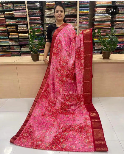 DOLA SILK JACQUARD BORDER