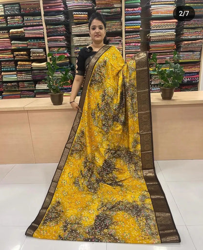 DOLA SILK JACQUARD BORDER