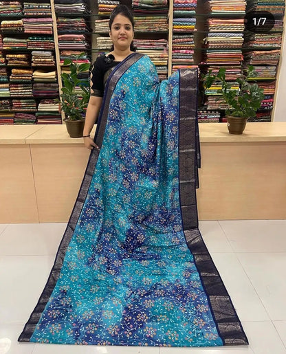 DOLA SILK JACQUARD BORDER